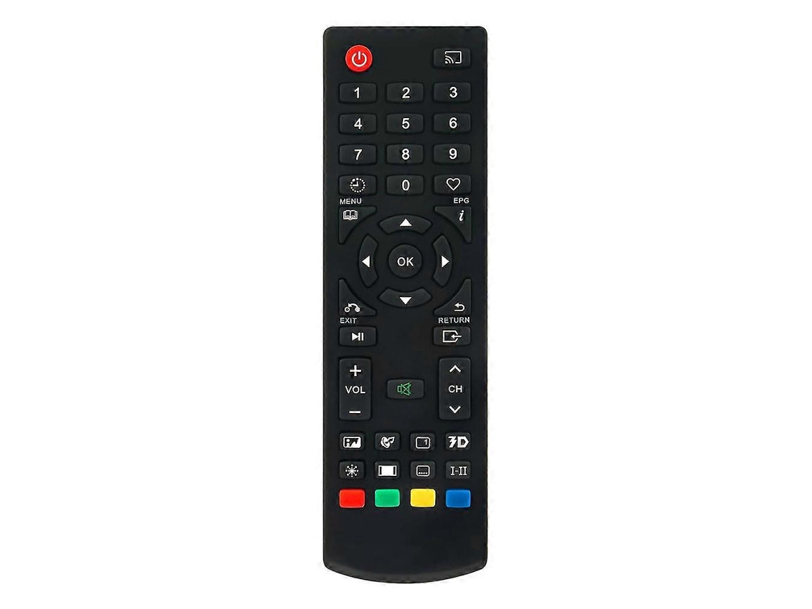 Comando À Distância De Substituição Para Tv Qt185 Soniq Gar1 Smart Parts