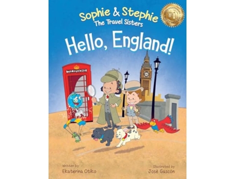 Livro Hello, England! A Childrens Book Travel Detective Adventure for Kids Ages 4-8 de Ekaterina Otiko (Inglês)