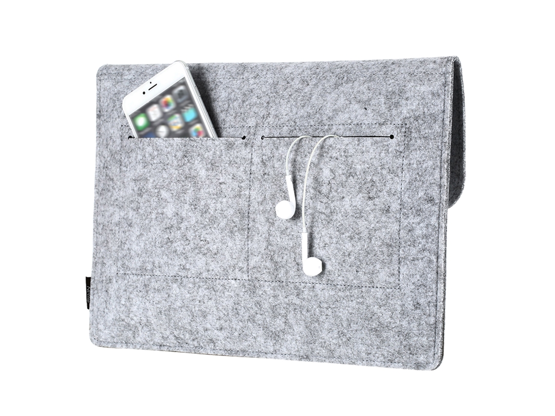 Funda de Fieltro para Portátil Nlittop de 13,3 Pulgadas Con Compartimento para Ratón Y 4 Compartimentos.