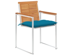 Maison Exclusive - Cadeiras De Jardim 6 Pcs C/ Almofadões Madeira De Acácia Maciça