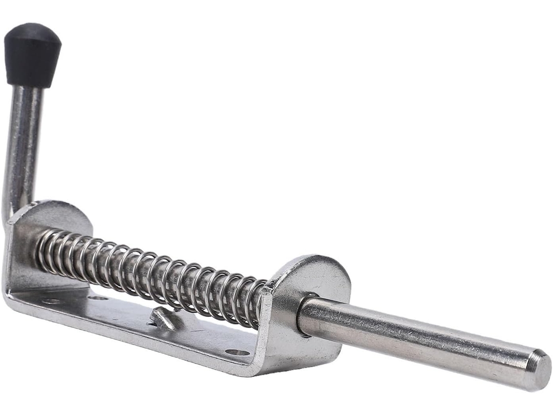Pino De Trava Mola Reforçado Aqxreight Em Aço Inoxidável Para Reboque, 12mm De Diâmetro, 225mm De Comprimento, Com Trava