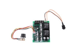Controlador de velocidade pwm reversível para motor de escovas dc 10 50v 40a com interruptor de inversão com MARCA