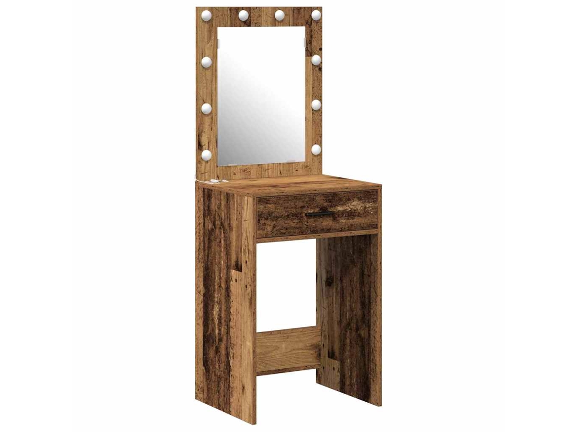 Mesa de Vestir com Gaveta Madeira Antiga com 50x41x135 cm MAISON EXCLUSIVE