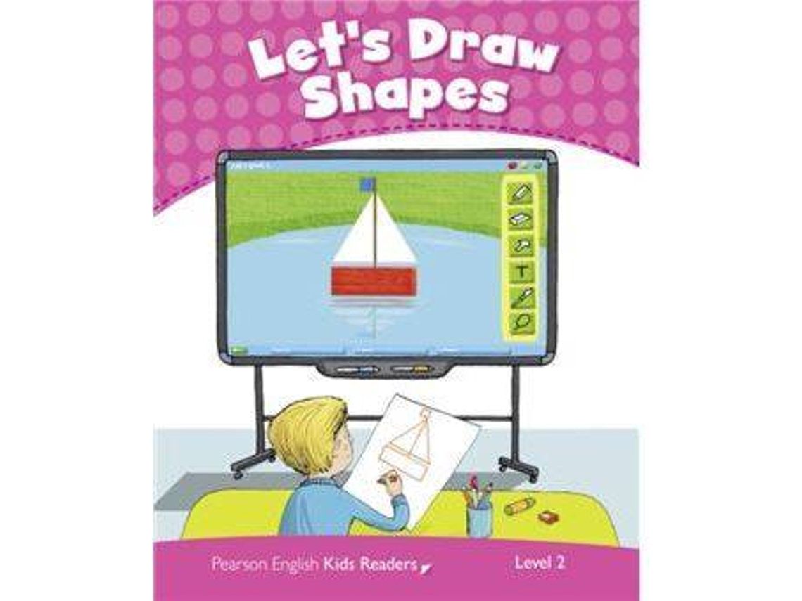 Livro Lets Draw Shapes de Kay Bentley (Inglês)