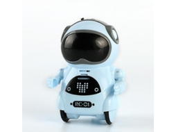 Pocket Robot Mini Robô Brinquedos Presente Falando Diálogo Interativo Reconhecimento De Voz Gravar Cantar Slowmoose