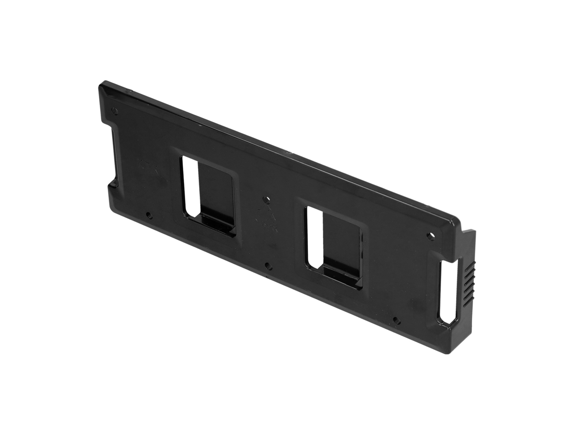 Base de carregamento pronta para uso com 3 furos de montagem, suporte de bateria com fivela para Bosch.