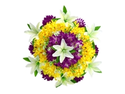 Arranjo Floral Artificial de Crisântemo Lily LAXISCREED