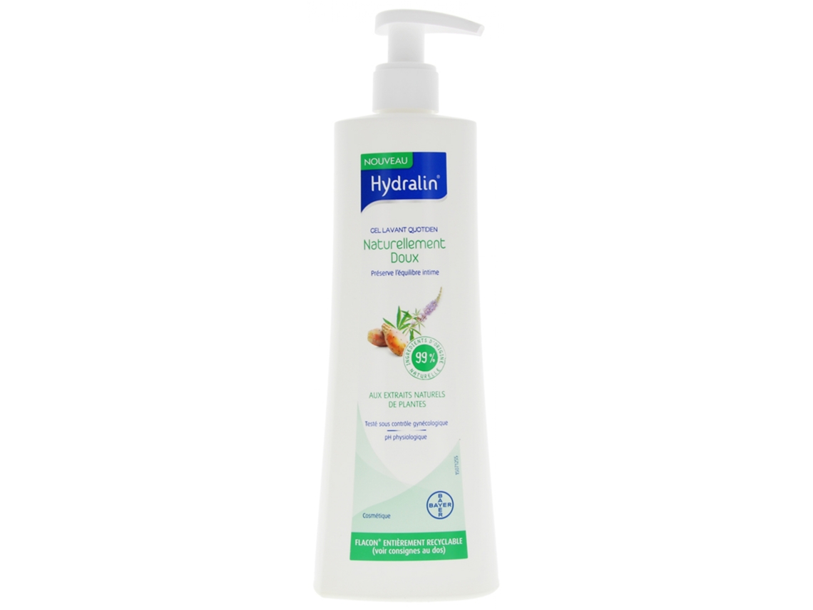 Gel de limpeza diário naturalmente suave 400 ml HYDRALIN