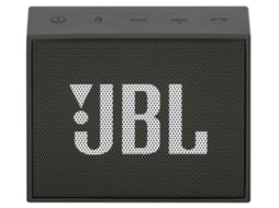 Mini Coluna Bluetooth JBL Go (Preto - 3 W - Autonomia: até 5 h)