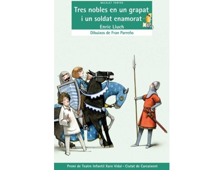 Livro Tres Nobles En Un Grapat I Un Soldat Enamorat de Enric Lluch Girbés (Catalão)
