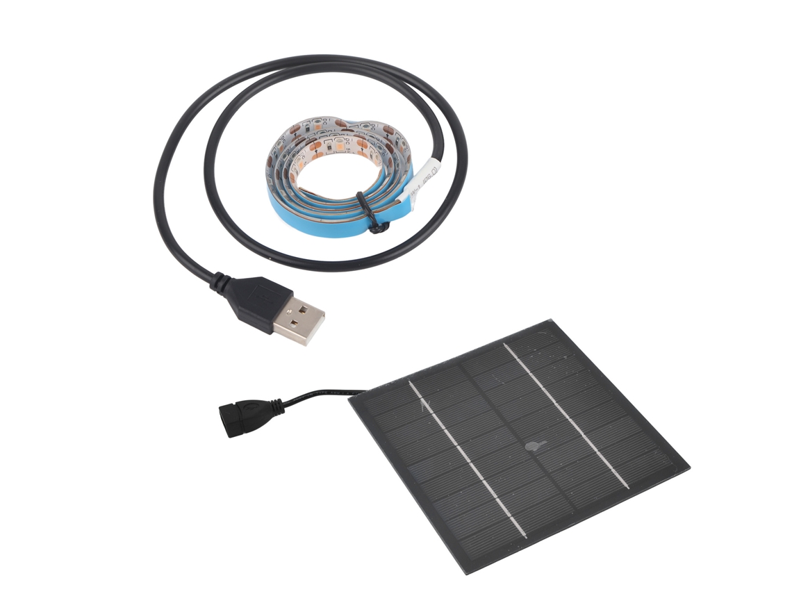 Fita De Luz Solar Para Crescimento De Plantas Led Ecológica 5w 0.5m