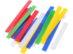 Régua aritmética Montessori de plástico, conjunto com 1 unidade para crianças.