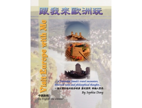 Livro Visit Europe with Me Sophia Deng (Inglês)