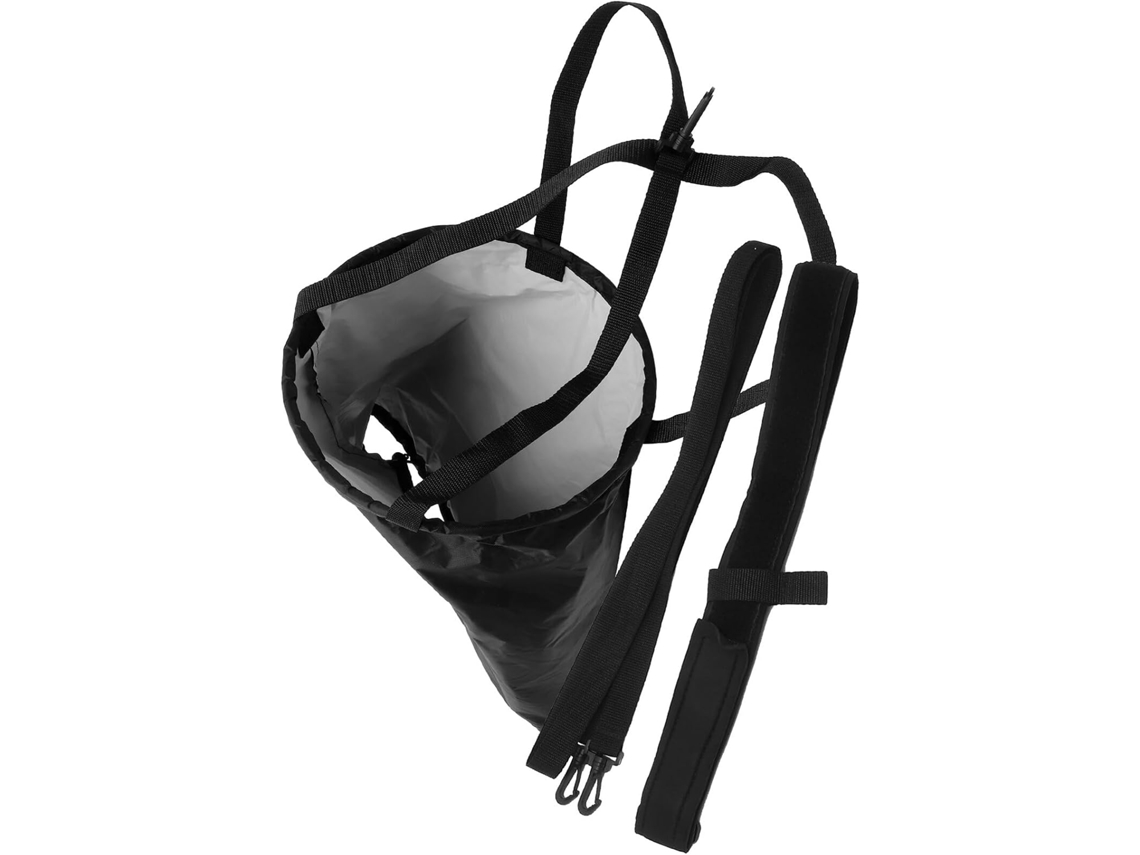 Conjunto De Paraquedas Resistência Para Treinamento Natação Toyvian Com Fita Neoprene E Tecido Pu Treino Nado