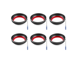 6x Para Aspirador De Pó V10 Sv12 - Anel De Vedação Superior Fixo Para Compartimento De Pó - Peça De Reposição