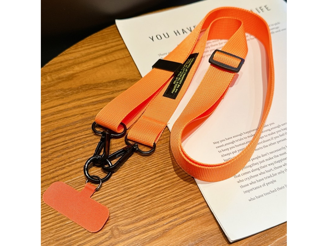 Cordão Para Celular, Corda Longa, Alça Transversal Simples, Ajuste Nas Costas, Alça Longa, Alça Para Caminhadas Ao Ar Livre, Cartão Resistente, Anti-p