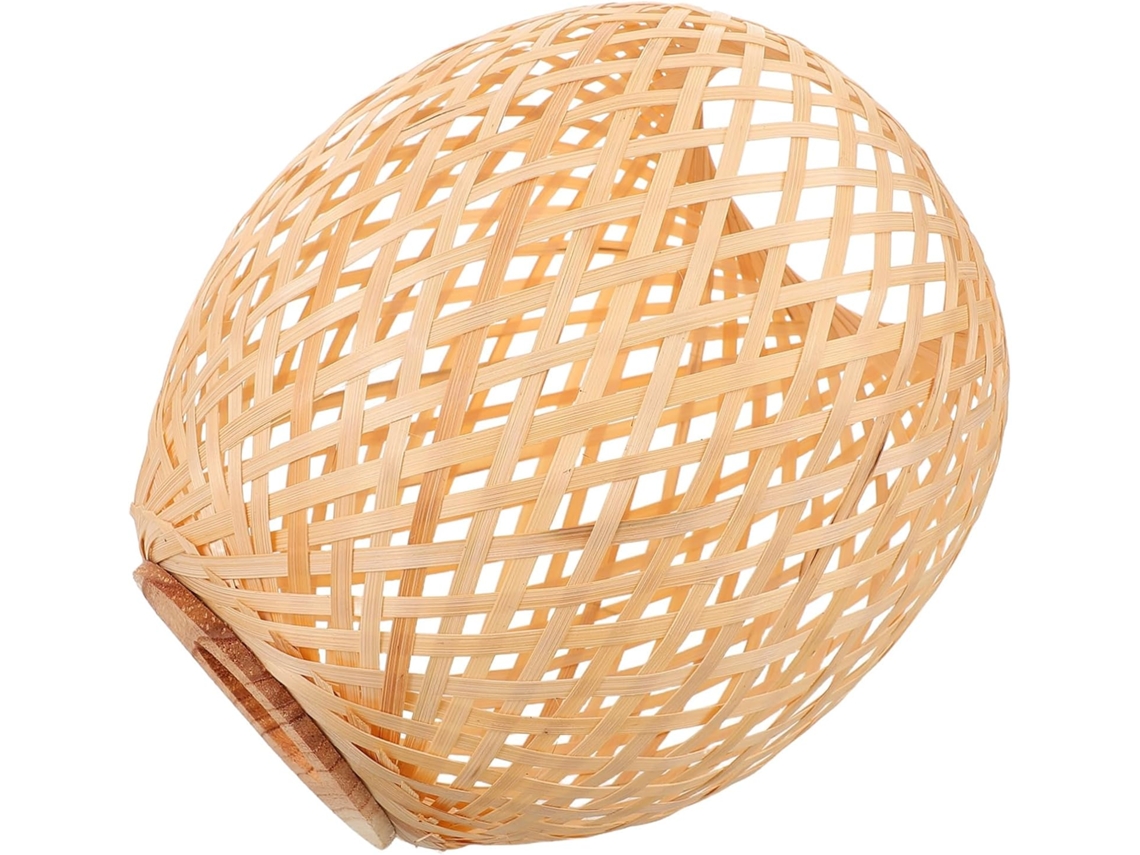 Abajur Vintage Tecido À Mão para Luminárias Pendentes, Estilo Boho e Campestre, Compatível com SFUSHOS