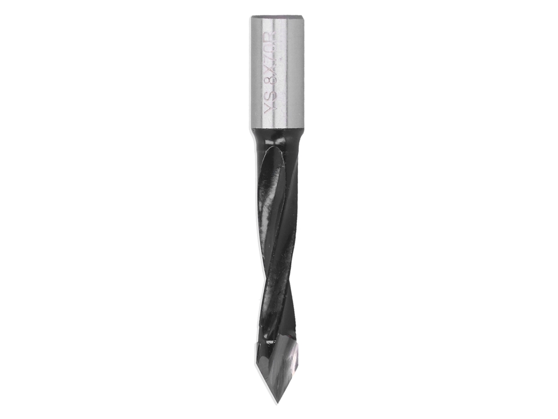 Broca De Carpintaria 1/2 Aço Carbono Ferramenta De Perfuração 8x70r