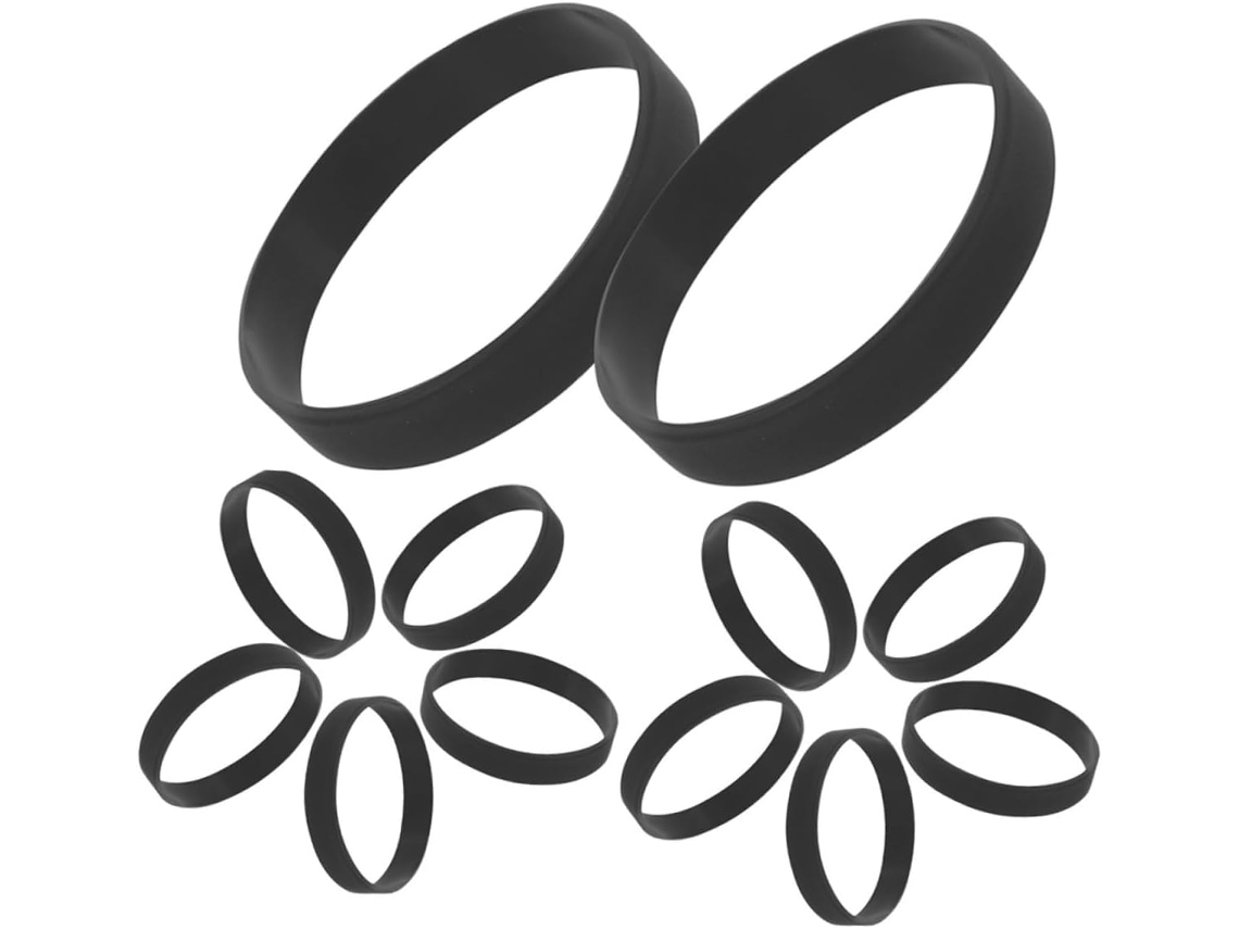 Nuobesty 50 - Pulseiras de silicone personalizadas e à prova d'água para festas e bares, ideais para adultos e crianças.