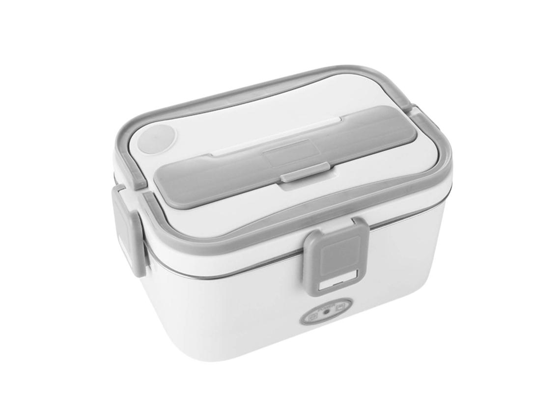 Lancheira Elétrica Casa 220v Carro 12v 304 Aço Inox 1 8l Cinza Yunzii