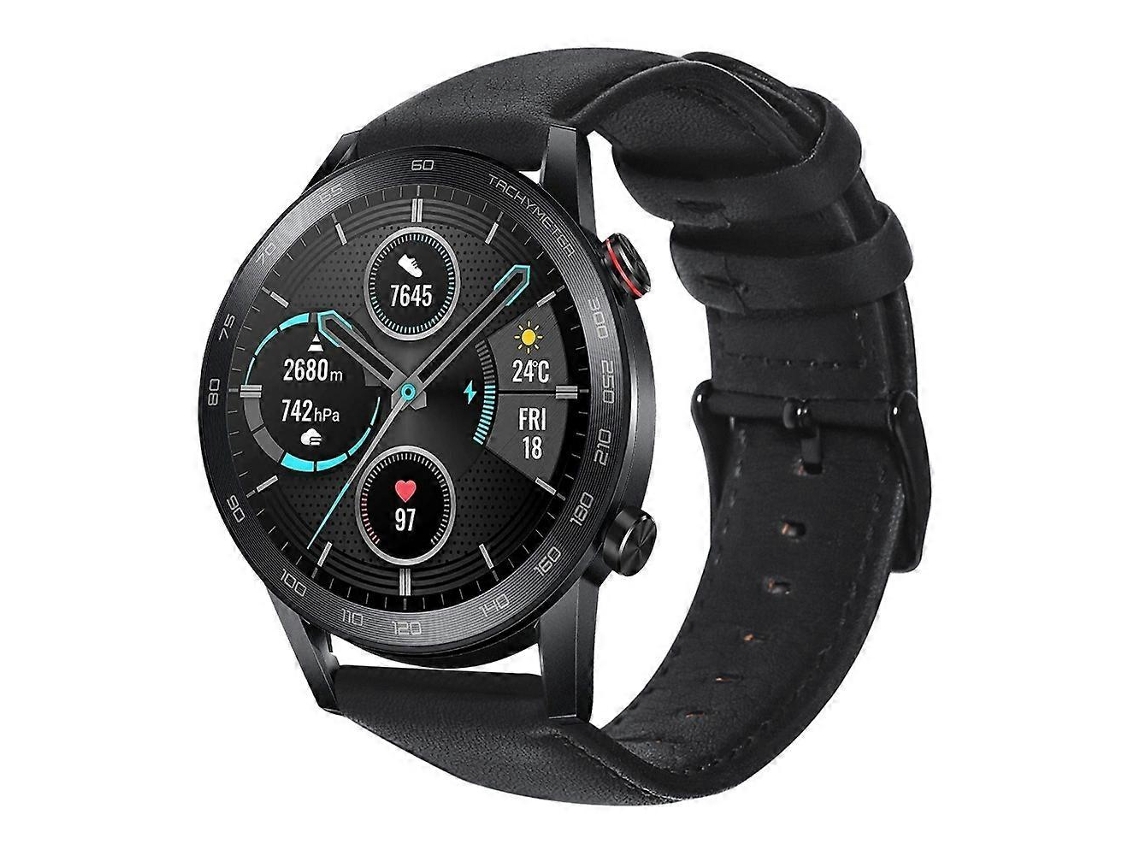 Pulseira De Couro Encerado Com Óleo Para For Honor Magicwatch 2 46mm / Magic / Watch Dream