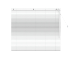 Maison Exclusive - Cortina Veneziana Branco 155 X 130 Cm 35 Mm