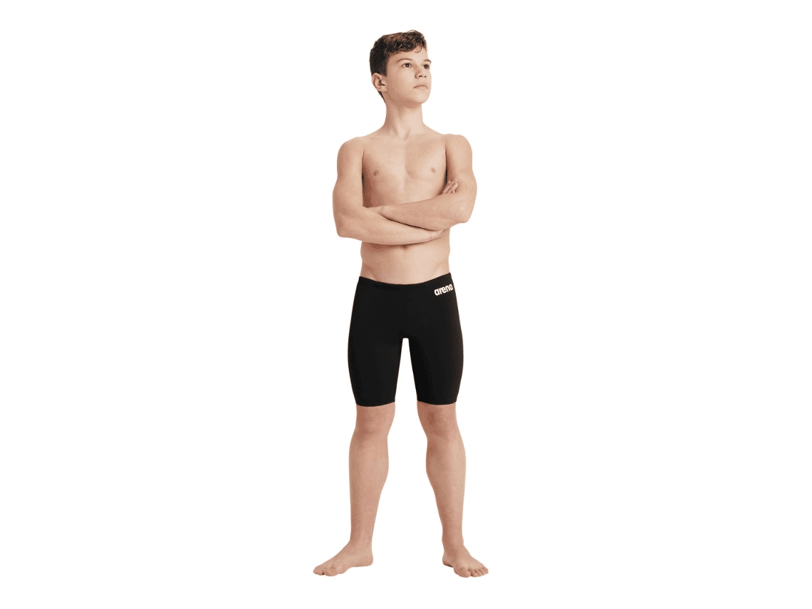 Jammer de natação masculino da equipe, preto sólido, Arena
