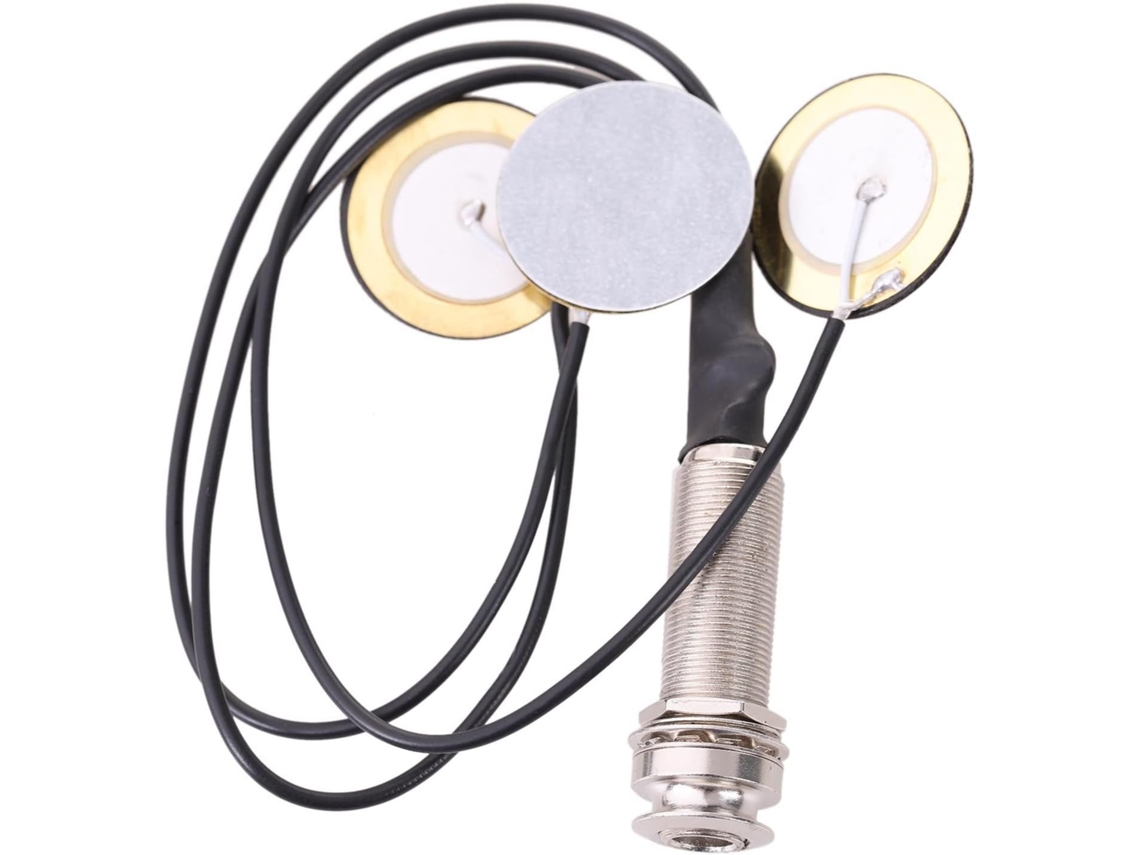 Transdutor Ntcpefy Com Conector Final E Microfone Piezoelétrico Para Kalimba Em Metal