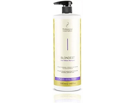 Champô Líquido PROFISIONAL COSMETICS Blondest Anti-Yellow (1000 ml)