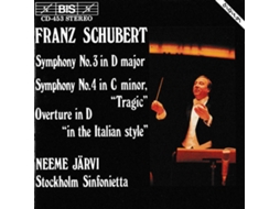 CD Schubert-Symphony 3 & 4