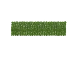 Vidaxl Tela De Varanda Com Folhas Verde E Amarelo 400 X 100 Cm