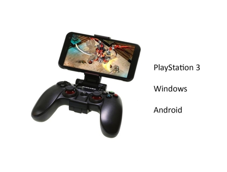 Manete De Jogo Evolveo Fighter F1 Sem Fio Bluetooth E 2,4 Ghz Ergonómico