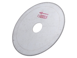 Conjunto de 10 lâminas de serra diamantadas ultrafinas para corte de vidro (110*20*0,5mm)