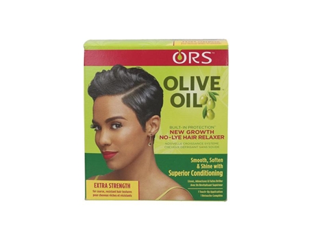 Ors Olive Oil New Growth No-Lye Relaxer Kit Ex-Strength