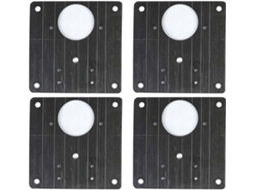 Placa De Reparo Dobradiça Para Móveis Aço Inoxidável Resistentes À Ferrugem, Para Fixação De Portas Armários, Gavetas