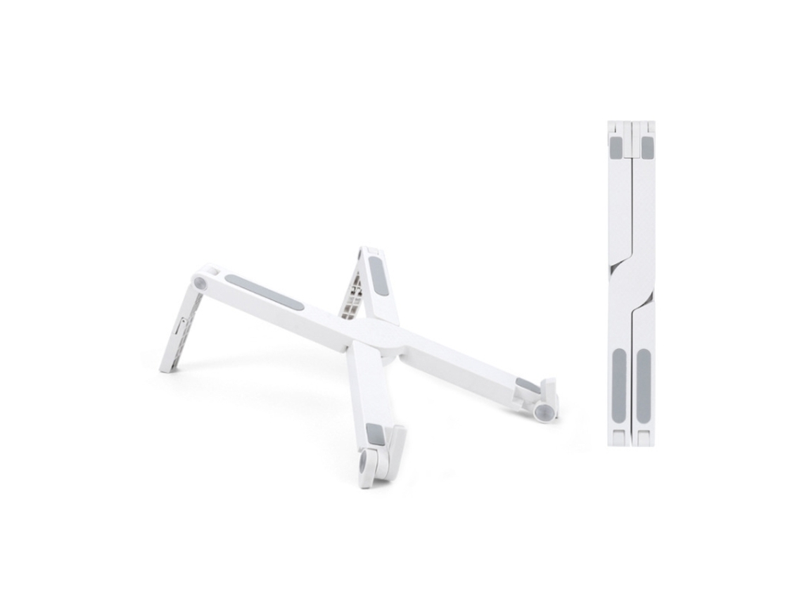 Suporte dobrável para portátil em plástico e silicone branco XIAOMOYU | XIAOMOYU