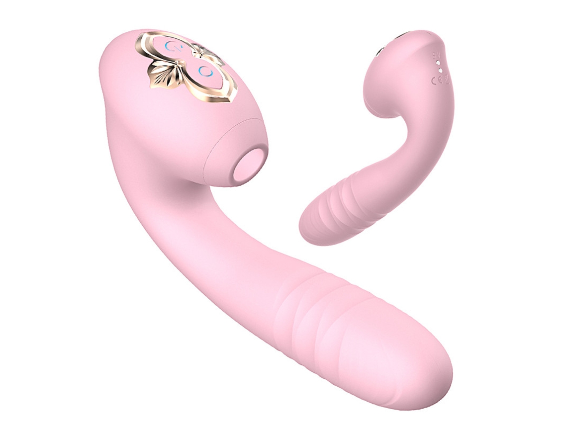 Vibrador Telescpico De Vibrao De Suco Para Mulheres (rosa)