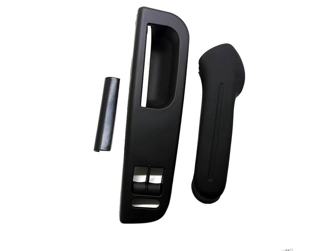 Capinha Do Manípulo Do Portão Com Interruptor Para Golf Iv, B5, Superb 3u - Preto, Plástico, Fácil Instalação