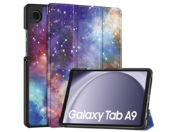 Capa Para Galaxy Tab A9 2020 De 8,7 Polegadas Suporte Triplo Inteligente Galáxia Hexinyigjly (sm X110 X115 X117)