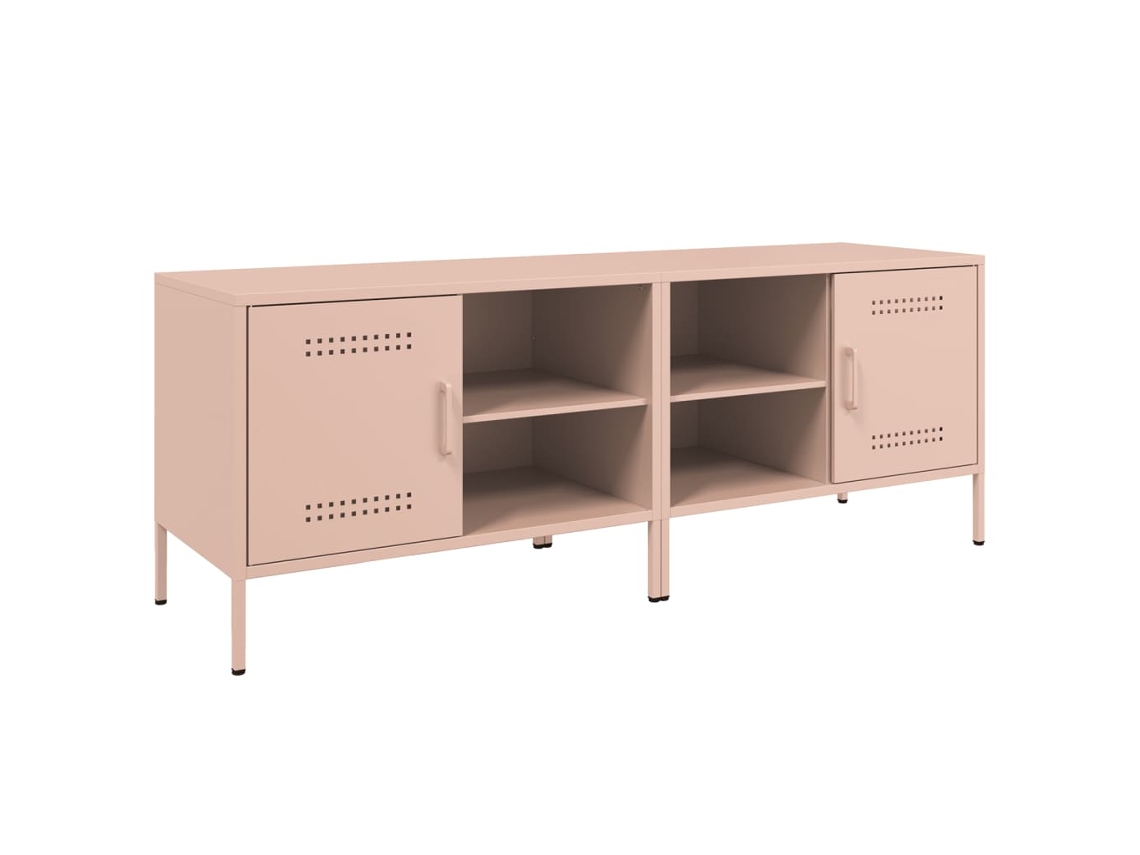 Tv Cabinet Set, Tv Cabinet Sets Vidaxl Cor-de-rosa Aço (n/a)
