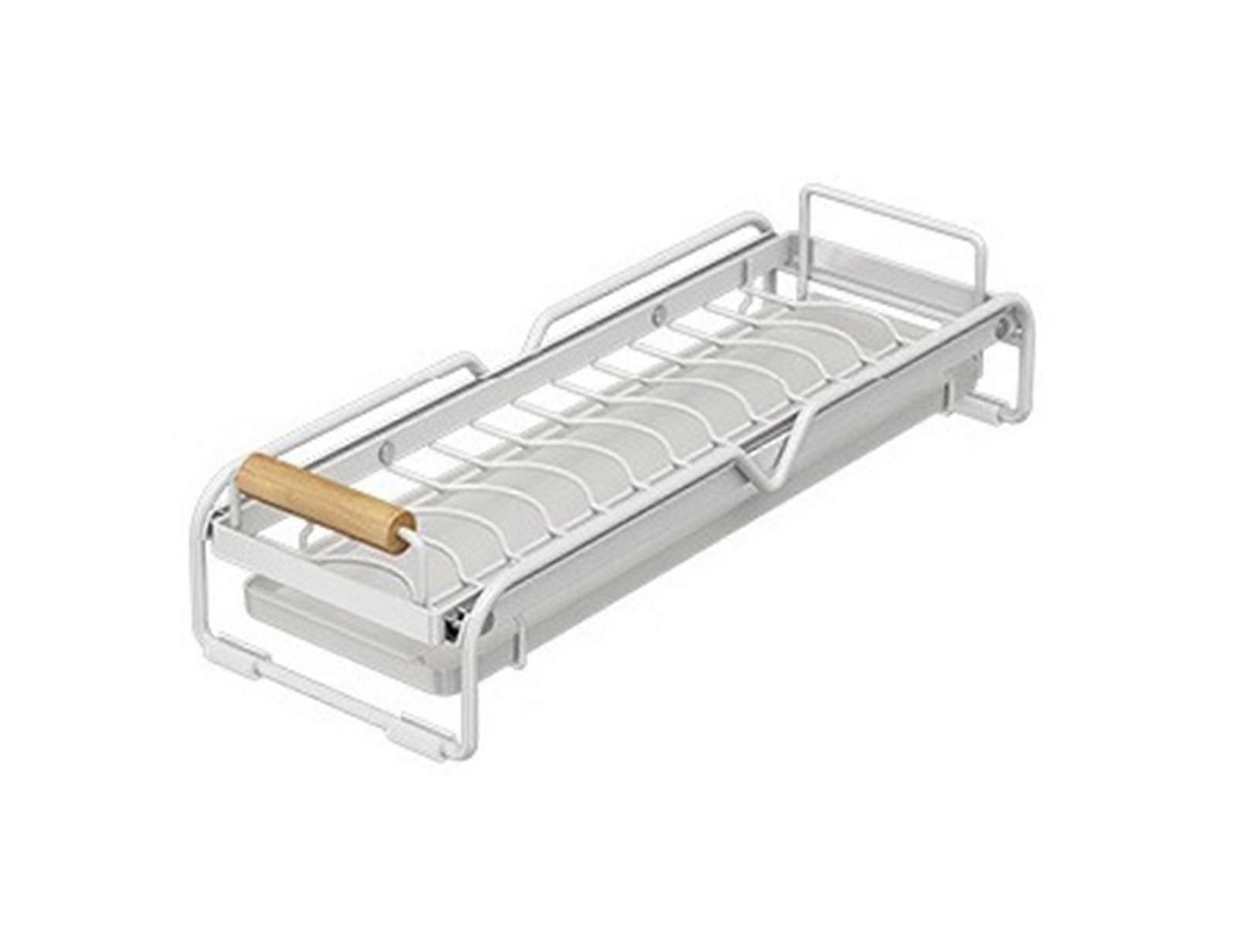 Cesto de armazenamento simples para Tigelas, antiderrapante, com base antiderrapante e dreno. -aquaforge