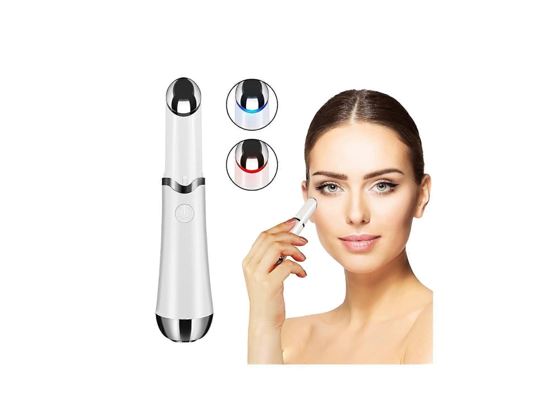 Massageador Ocular Facial Recarregável para Olheiras, Bolsas e Inchaço nos Olhos GOKOCO