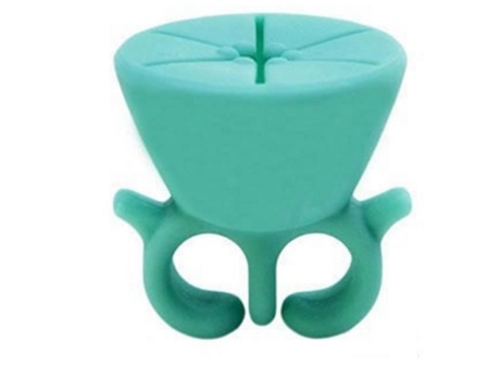 Suporte De Anel Para Esmalte Manicure Perfeita Aplicação De Esmalte Perfeita Simplifica A Vida Nenhum Acidente De Esmalte Mais (mint ... Adtobast