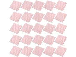 Condicionador De Envelopes Matelassês Em Plástico Rosa 50 Unidades, Forma Coração Antichoc Para Pequenos Envio