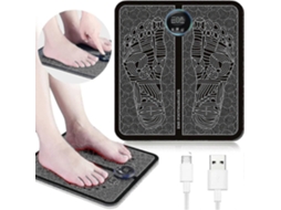 Massageador Elétrico Para Os Pés, Dispositivo Pés Com 6 Modos, De Recar Regável Via Usb Alívio D