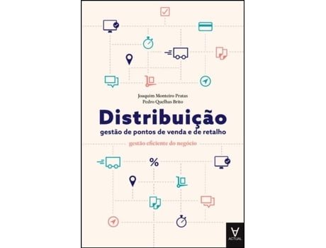 Livro Distribuição Gestão de pontos de venda e de retalho de Joaquim Monteiro Pratas e Pedro Quelhas Brito (Português)
