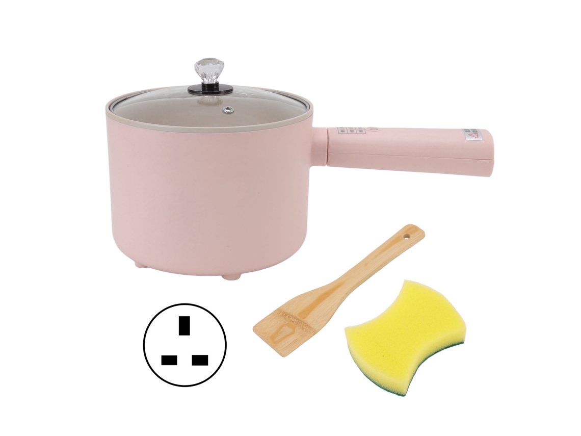 Frigideira Elétrica Multifuncional 1.8l com Alça Longa Rosa LAXISCREED