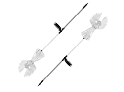 Conjunto De 2 Luminárias Solares Decorativas, Formato De Anjo, Para Jardim, Pátio, Varanda, Caminhos E Paisagismo Exterior