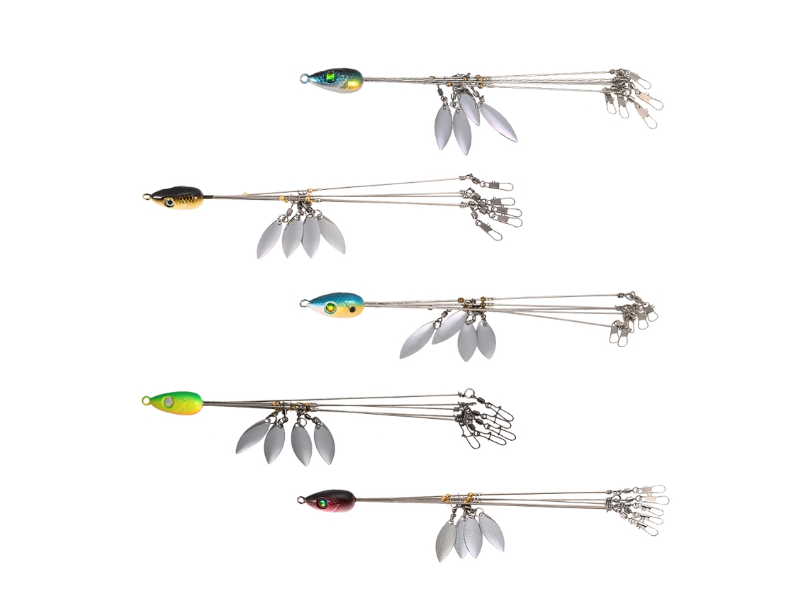 Kit de Isca de Pesca Alabama Umbrella Rigs MARCA