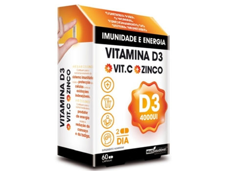 Vitamina D3 C Zinco Mais Saudável
